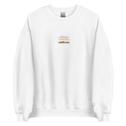 Mean - Gold Thread Embroidery Crew Neck