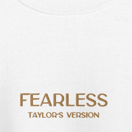 Fearless TV Era - Embroidered Crew Neck