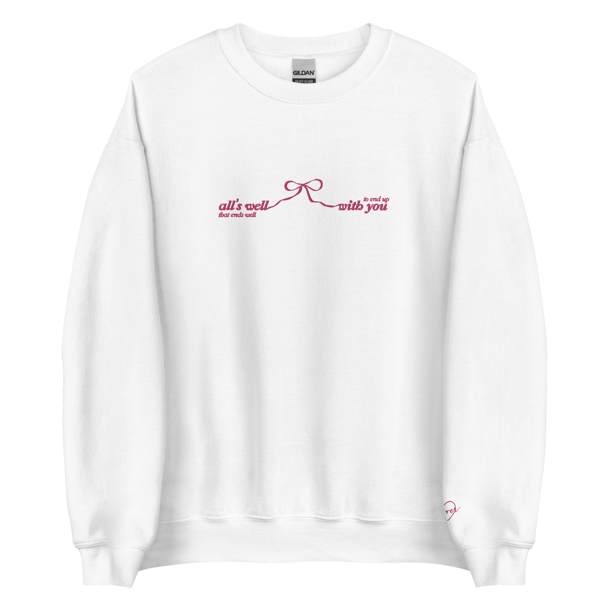 All’s Well That Ends Well - Embroidered Crew Neck