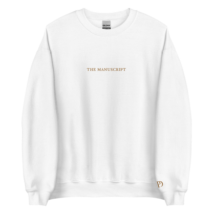 The Manuscript - Embroidered Crew Neck