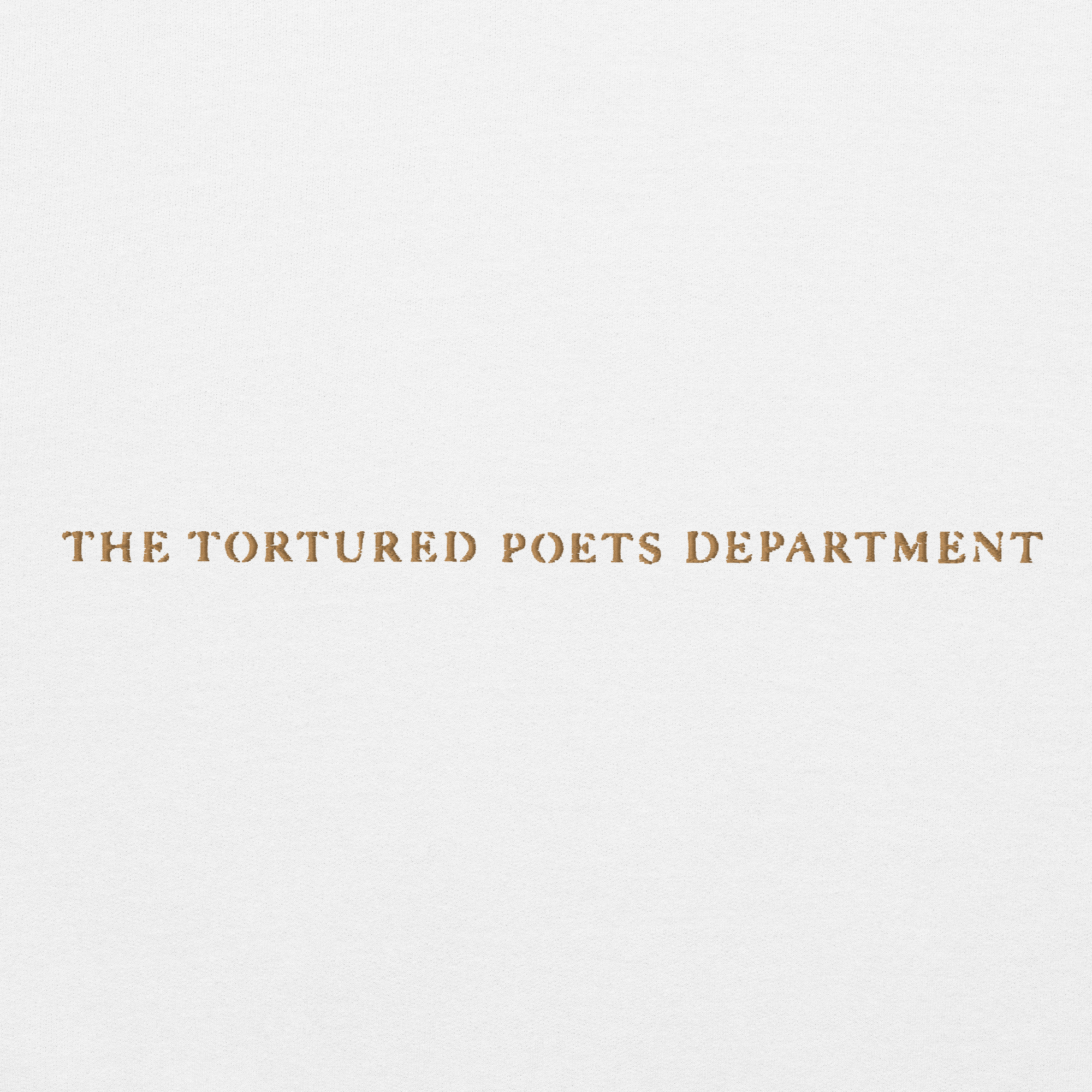 The Tortured Poets Department - Embroidered Crew Neck