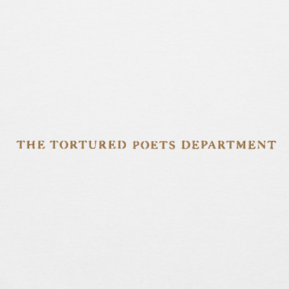 The Tortured Poets Department - Embroidered Crew Neck