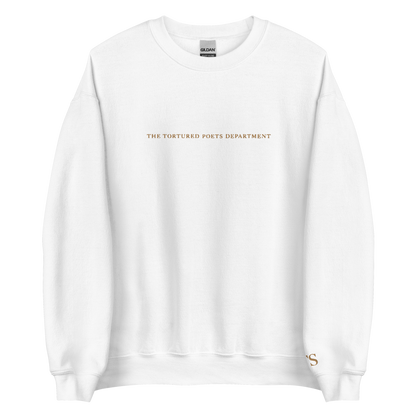 The Tortured Poets Department - Embroidered Crew Neck